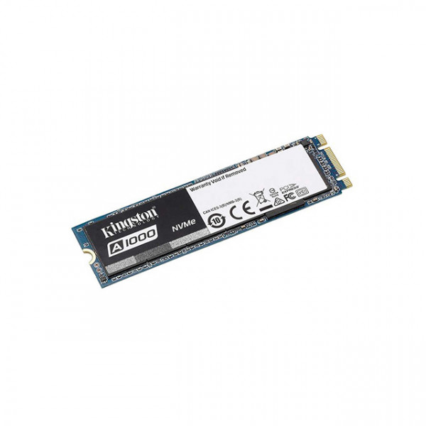 Ổ Cứng SSD Kingston A1000 480GB M.2 2280 NVMe PCIe Gen 3x2 (Đọc 1500MB/s - Ghi 900MB/s)