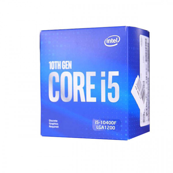 CPU Intel Core i5-10400F (2.90GHz Turbo Up To 4.30GHz, 6 Nhân 12 Luồng, 12MB Cache, LGA 1200)