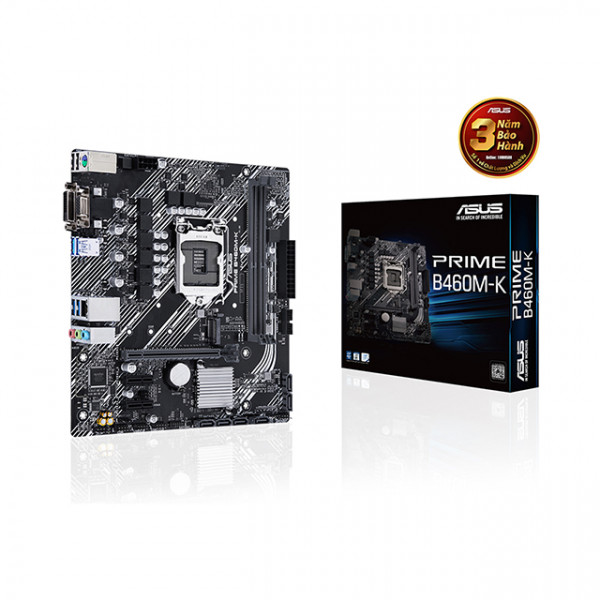 Main ASUS PRIME B460M-K (Intel B460, Socket 1200, m-ATX, 2 khe Ram DDR4)