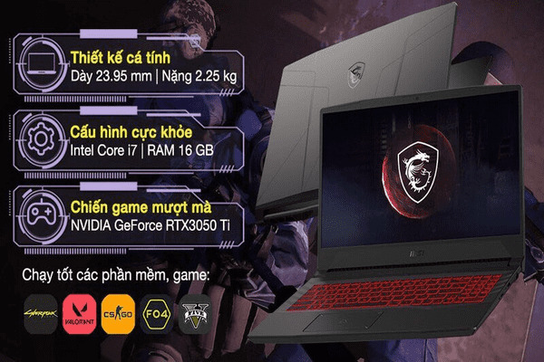 Laptop MSI Gaming Pulse GL66 11UDK i7 11800H