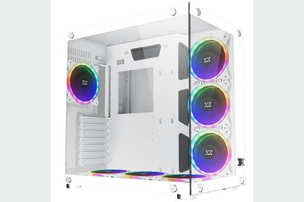 Case - Vỏ máy tính Xigmatek Aquarius Plus - White
