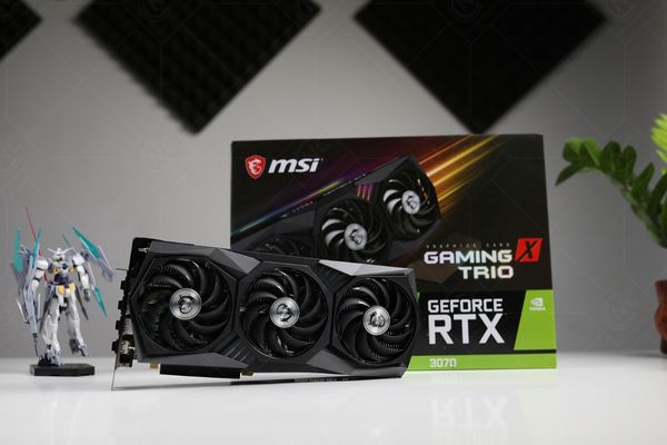 Card màn hình MSI GeForce RTX 3070 GAMING Z TRIO 8GB của bộ PC Gaming Intel i9 12900K | RTX 3070 | RAM 32GB DDR5