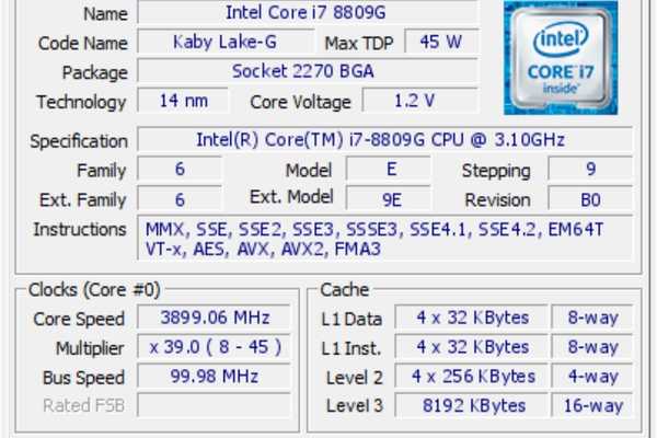 CPU core i7 ký tự G