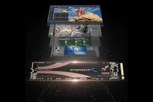 SSD Sabrent Rocket 500GB của LHPC Gaming Core i7 12700F | RAM 16GB | SSD 500GB | RTX 3060 | 700W