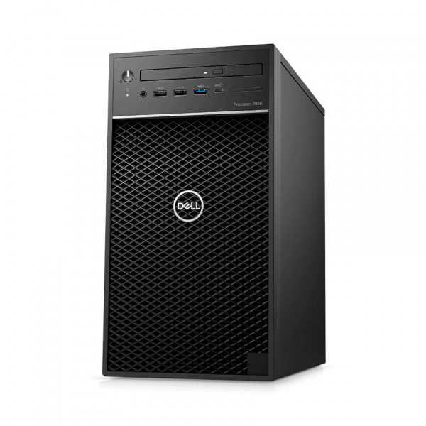 Workstation Dell Precision 3650 Tower CTO Base (W-1350/16GB RAM/256GB SSD + 1TB HDD/P620/DVDRW/K+M/Ubuntu)