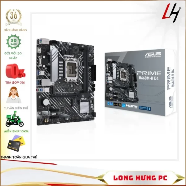 Main Asus PRIME B660M-K D4