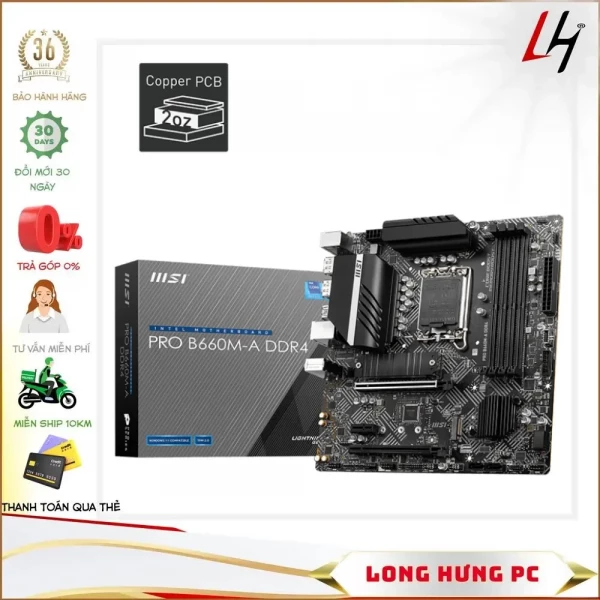 Main MSI PRO B660M-A DDR4