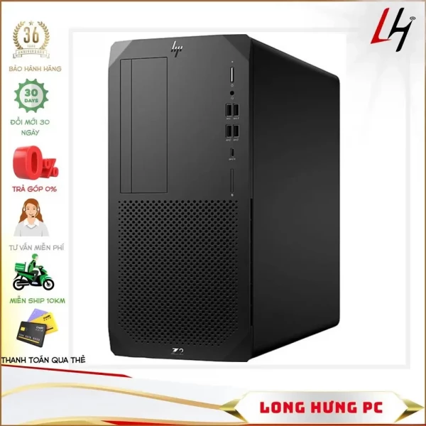 Workstation HP Z2 G5 Tower (Xeon W-1250/8GB RAM/256GB SSD/UHD P630/K+M/Linux)