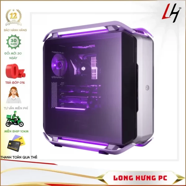 Vỏ Case Cooler Master COSMOS C700P (Mid Tower/Màu Đen/Xám)