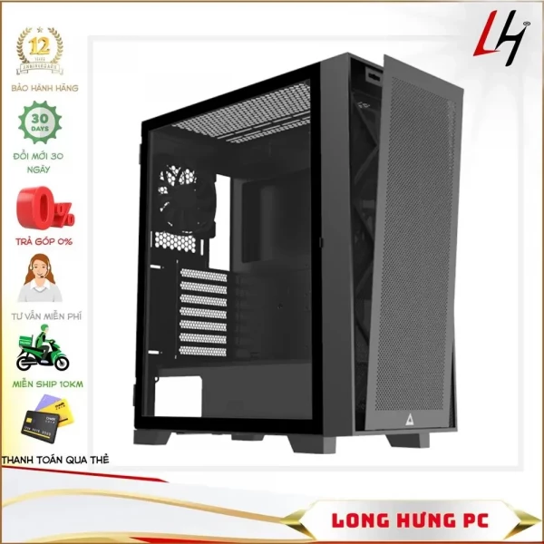 Vỏ Case Montech Air 1000 Lite (Mid Tower/Màu Đen)