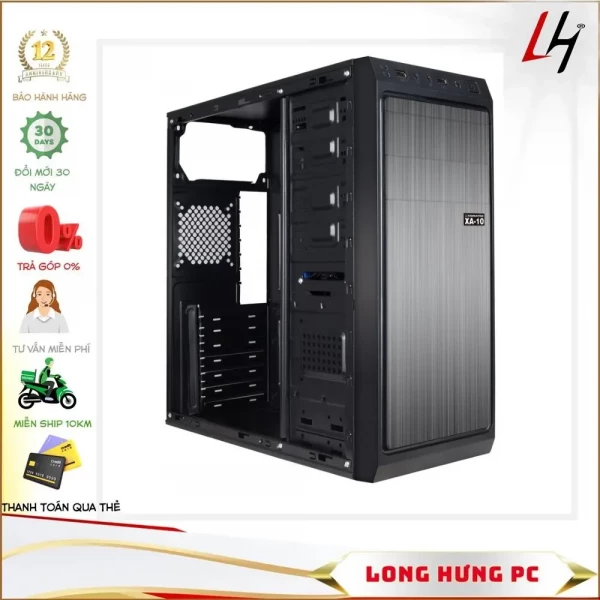 Vỏ case Xigmatek XA-10 (Mid Tower/Màu Đen)