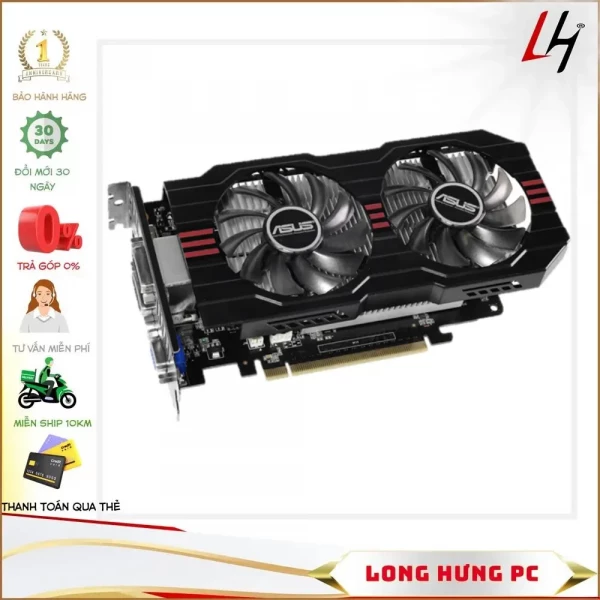 Card Asus GTX 750ti 2G cũ