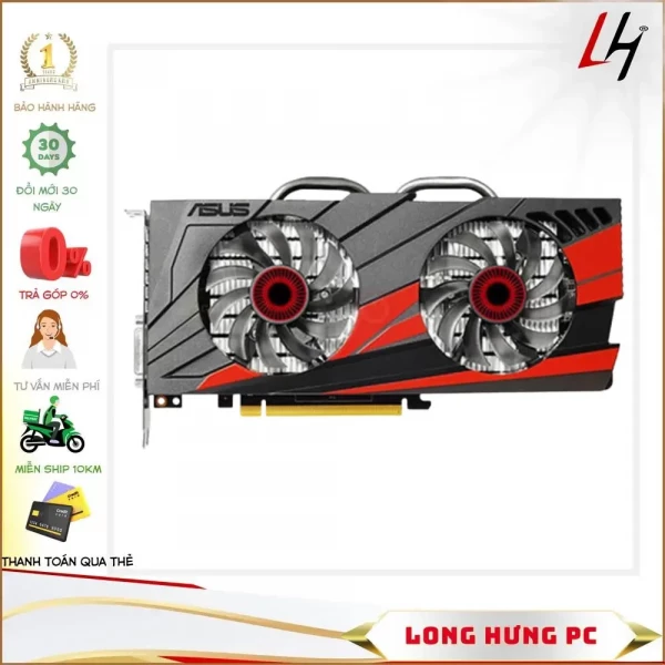 Card Asus GTX 960 2fan cũ