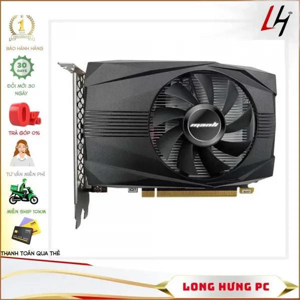 Card Manli GTX 1050ti 1fan cũ