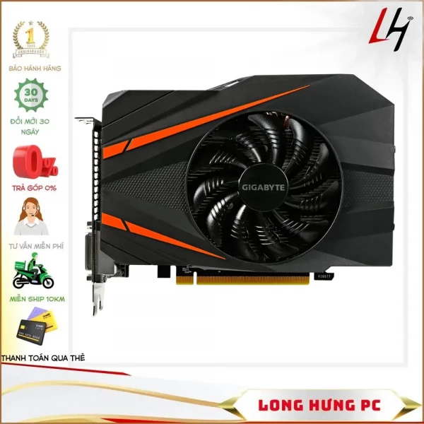 Card Gigabyte GTX 1060 3G 1fan cũ - Hiệu năng mạnh mẽ, giá tốt