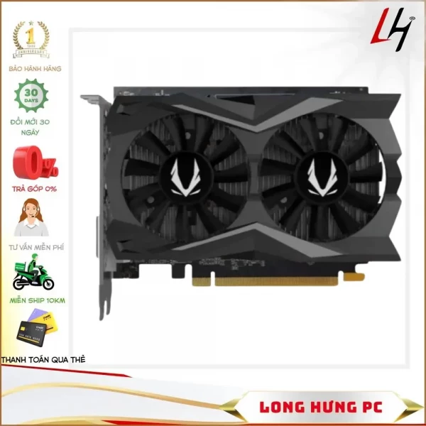 Card Zotac GTX 1650 2fan cũ