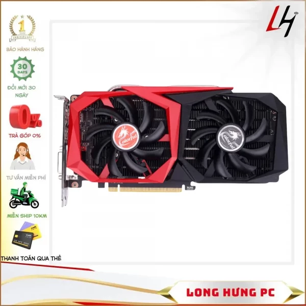 Card  Colorful GTX 1060 6G 2fan cũ