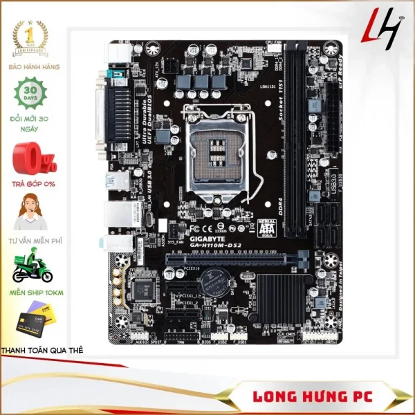 Main Gigabyte H110M DS2 Cũ