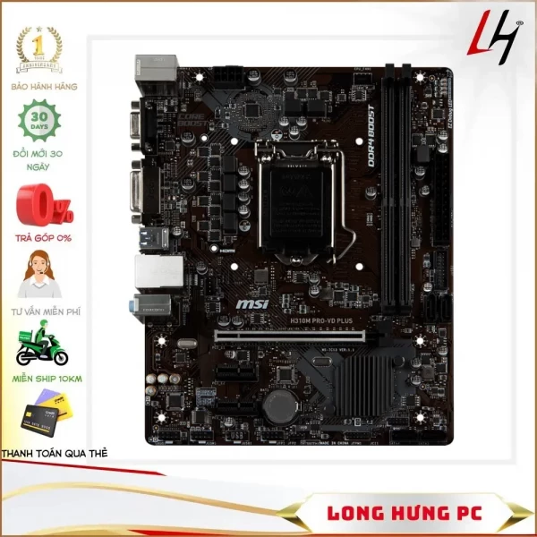 Main MSI H310M Pro VD Cũ