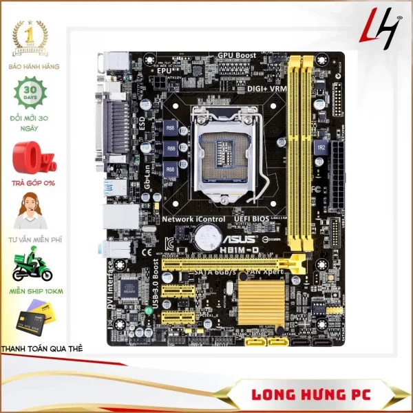 Main Asus H81M D Cũ