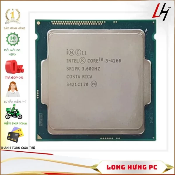 CPU Core i3 4160 Cũ