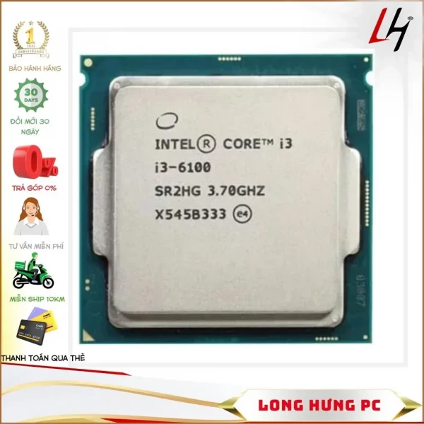 CPU Core i3 6100 Cũ