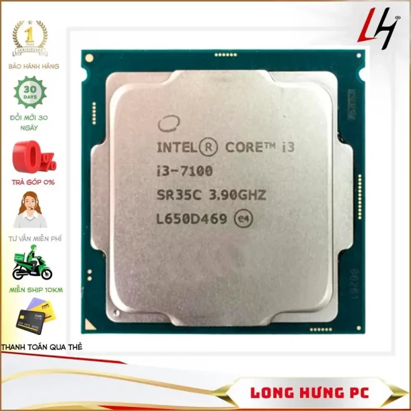 CPU Core i3 7100 Cũ