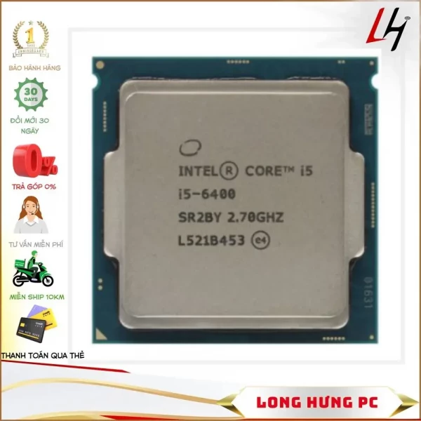 CPU Core i5 6400 Cũ