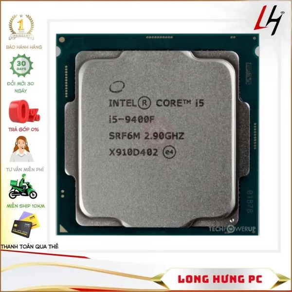 CPU Core i5 9400F Cũ