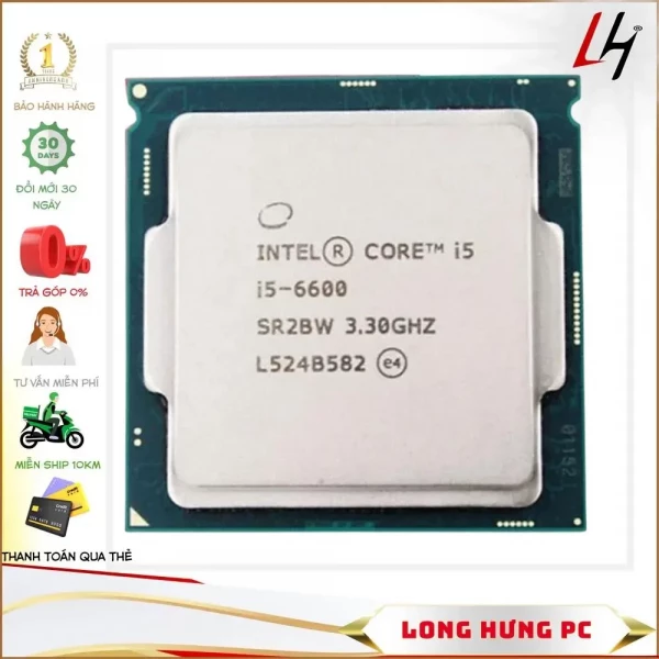 CPU Core i5 6600 Cũ