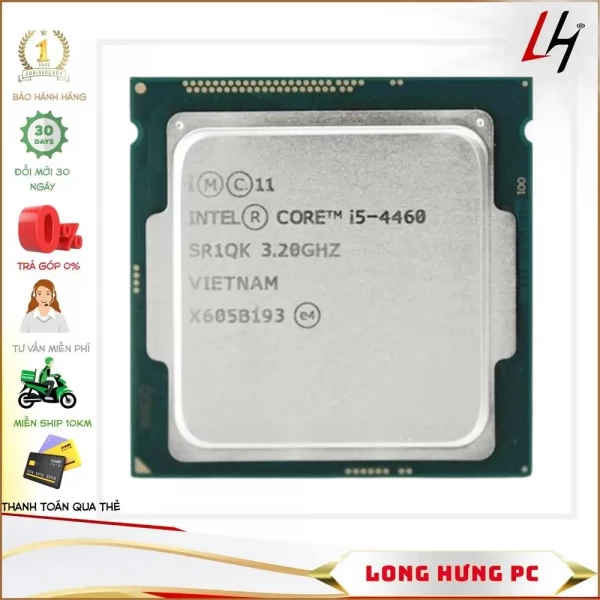 CPU Core i5 4460 Cũ