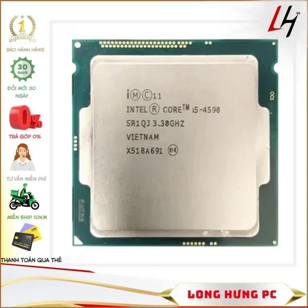 CPU Core i5 4590 Cũ