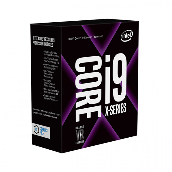 CPU Intel Core i9 7900X (3.3GHz Turbo Up To 4.3GHz, 10 Nhân 20 Luồng, 13.75MB Cache, LGA 2066)