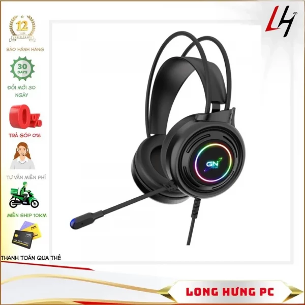 Tai nghe Gnet GH3 (Black) 3.5