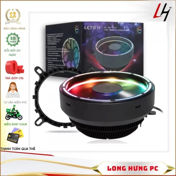 Fan Tản Nhiệt CPU Leto II