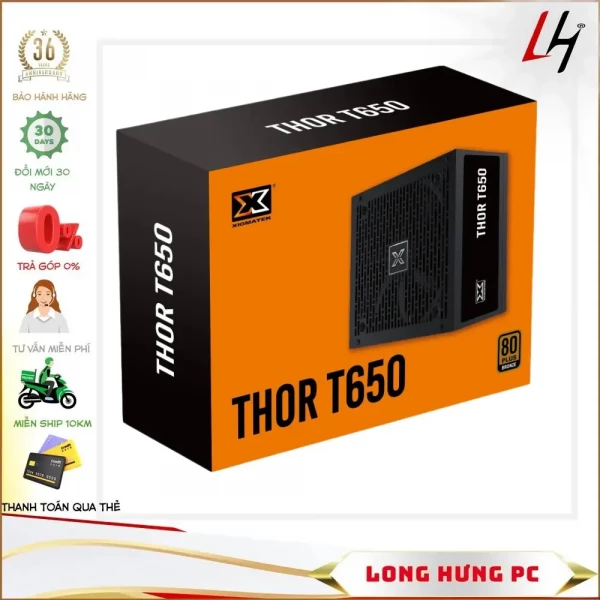 Nguồn XIGMATEK THOR T650 650W