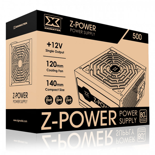 Nguồn XIGMATEK Z-POWER 500