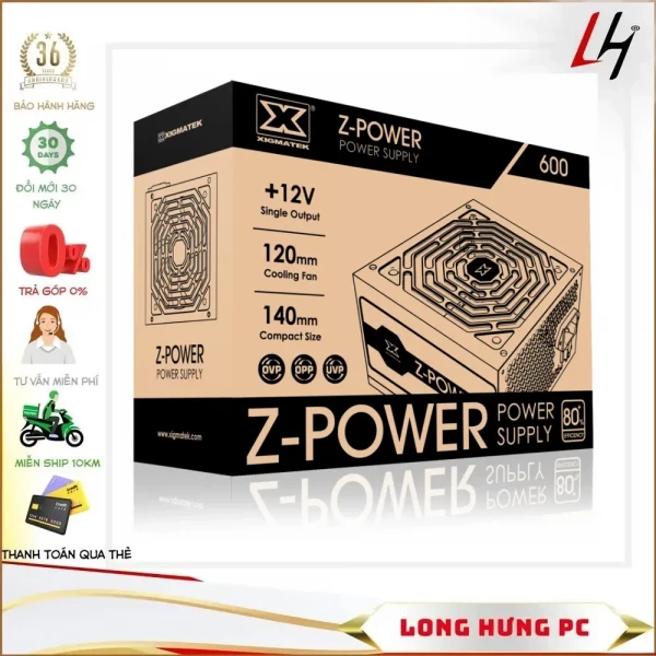 Nguồn XIGMATEK Z-POWER 600