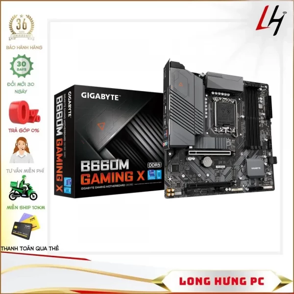 Main GIGABYTE B660M GAMING X DDR5