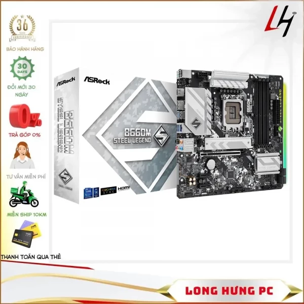 Main ASROCK B660M STEEL LEGEND DDR4