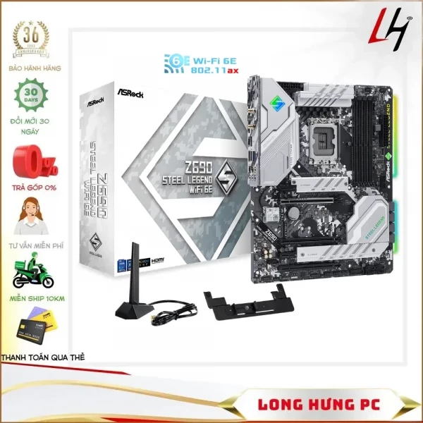 Main ASROCK Z690 STEEL LEGEND WiFi 6E