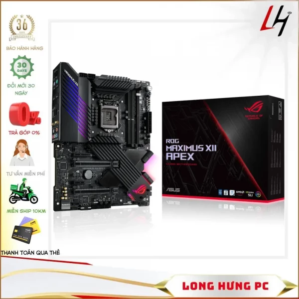 Main ASUS Z490 Rog Maximus XII APEX DDR4