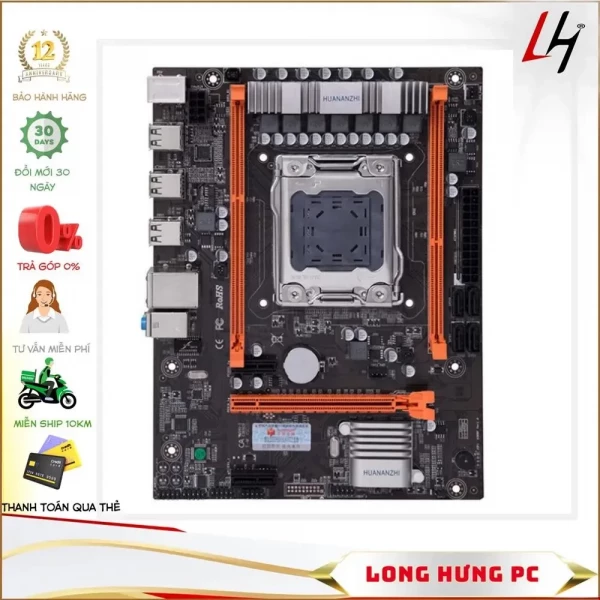 Main HUANANZHI X79 - 4M (Intel X79 | LGA 2011 | m-ATX | Ram DDR3)