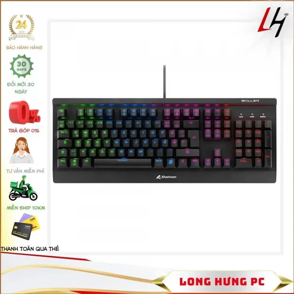 Bàn phím Keyboard Skiller SGK3 Brow