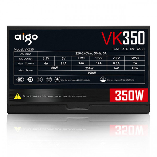Nguồn AIGO VK350 - 350W (Màu Đen)