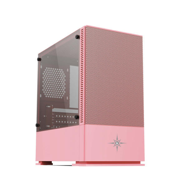 Vỏ máy vi tính KENOO ESPORT G562 - Mầu Hồng - (Size M-ATX)