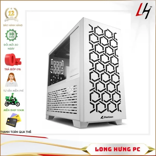 Vỏ Case Sharkoon MS-Y1000 White