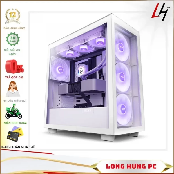 Case NZXT H7 ELITE WHITE