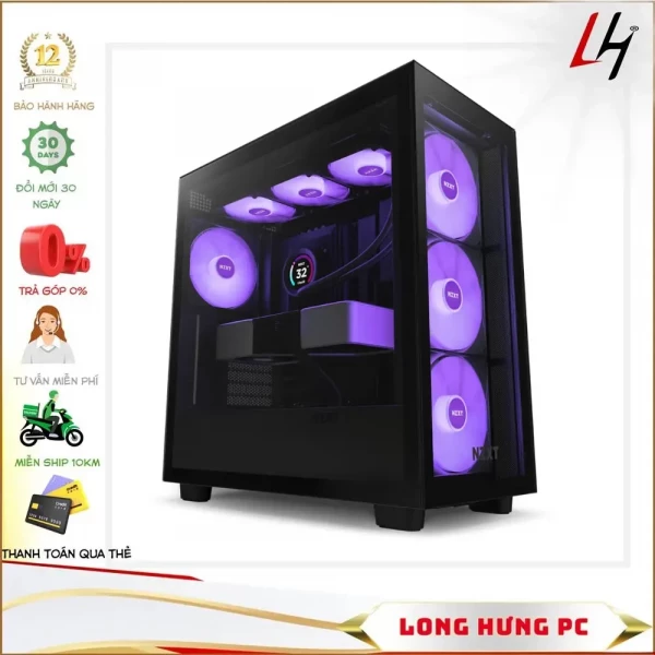 Case NZXT H7 ELITE BLACK