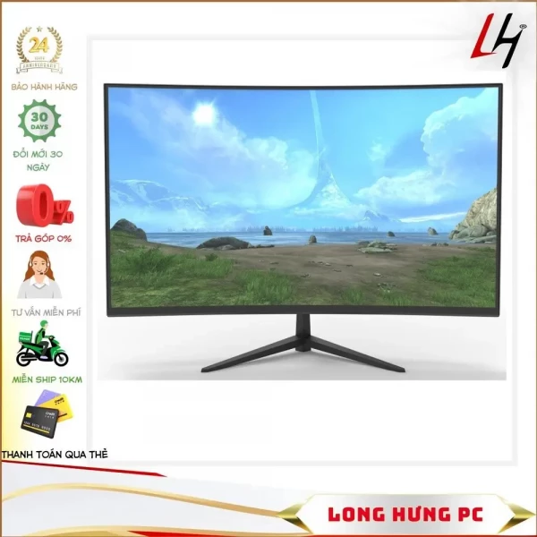 Màn hình HKC ANTTEQ  ANT 24F242 Cong FHD 75Hz